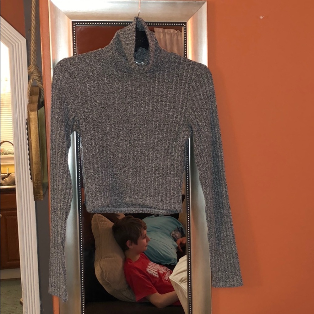 Turtleneck Crop Top